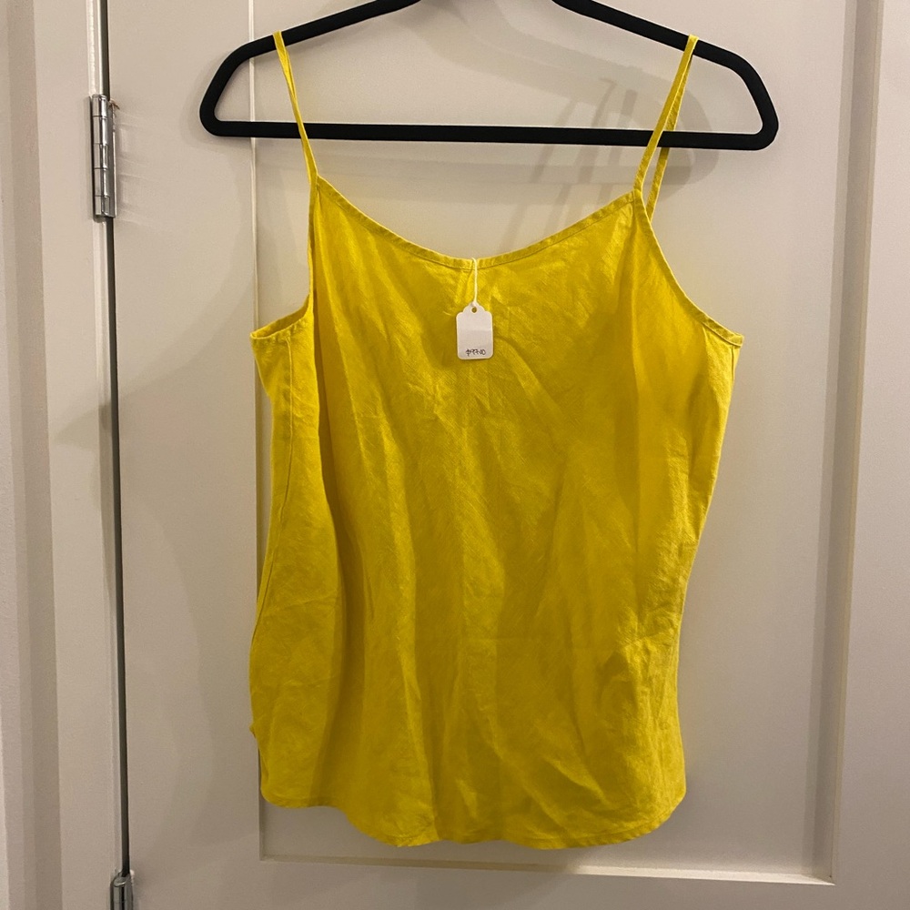 Yellow Tank Top